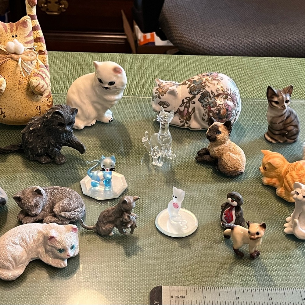 Ceramic and  other Cat Decor Accents